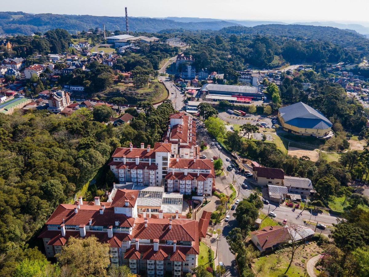 Apto No Centro De Gramado Com Piscina Termica公寓 外观 照片