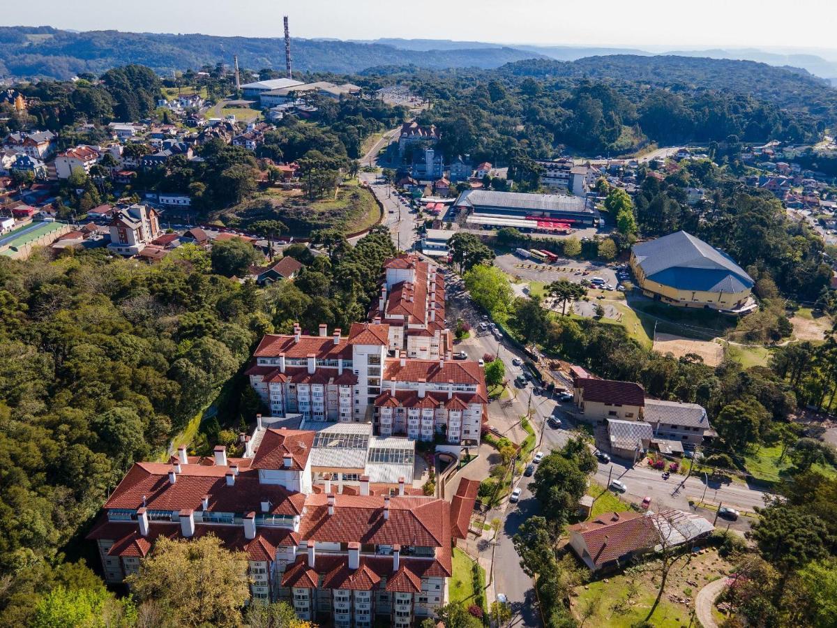 Apto No Centro De Gramado Com Piscina Termica 外观 照片